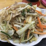 蘭々亭 - 野菜炒め　味付け良し　炒め具合良し