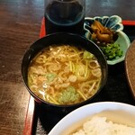 紗羅都伽 - 味噌汁（おろしロースカツ定食）