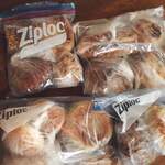 バックシュトゥーベ ツオップ - 霜がつかないようジップロックに入れて冷凍庫へ
