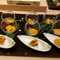 鮨 青海 青山店 - ウニ9種類　食べ比べ