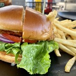 Lagoon Grill - 半分にカット