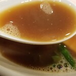 新橋 纏 - 烏賊と鶏白湯をにほんいち醤油で美味しくまとめてます