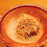 御成門はる - 柿の白和え　摺り胡麻かけ