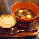 萬御菓子誂處 樫舎 - ぜんざい