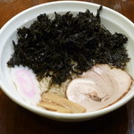 川崎商店 - たっぷりの岩のりが入った塩らーめん