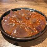 大衆焼肉ホルモン 溝の口 ひゃくてん - レバー