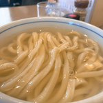 おうどん 瀬戸晴れ - 釜揚げうどん（正規メニューではないので注文時には必ずお店に確認してください）