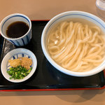 おうどん 瀬戸晴れ - 釜揚げうどん（正式メニューではないため、オーダー時には必ずお店に確認ください）
