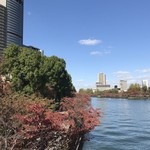 中華そば 丸京 - 桜宮辺りの淀川の支流 大川