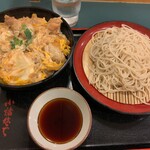 小諸そば - (満腹)親子丼セット