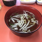 東来軒 - スープ