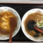 赤坂塚本店 - 天津丼＋ラーメン（780円）