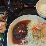 Yamagen - ハンバーグランチ(税込840円)