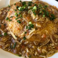 美林華飯店 - 上海蟹みそのごはん