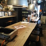 夜は焼肉ホルモン焼き屋さん。