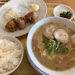 ラーメン大統領 - から揚げランチ