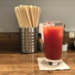 創作麺工房 鳴龍 - 「トマトハイ」500円