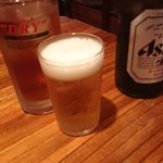 Shakariki - 瓶ビール（アサヒスーパードライ）