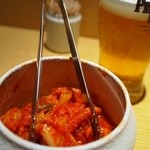 七輪焼肉 游來 - 当店の目玉商品の一つ、キムチはなんと!!食べ放題