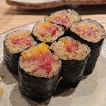 鮨なかもと - トロタク巻き
