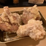 鉄板居酒屋 ムキムキ亭 - からあげ3個