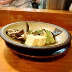 小魚料理 とみ助 - 豆腐、白ネギ、椎茸も美味しい！(o^^o)