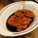 中国料理　王味 - 金銭黒醋肉（豚ヒレ肉の黒酢のすぶた）