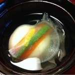 つば甚 - 蟹しんじょのお椀