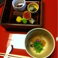 つば甚 - 付出と八寸