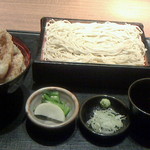 徳樹庵 - ミニ天丼御膳1210円