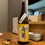 地鶏と地酒 和雅家 - 奥能登　白菊　特別純米　八反錦 (石川)