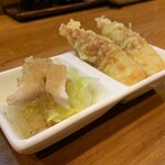 地鶏と地酒 和雅家 - お通し