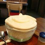 みこや - ラ・フランスと紅茶のエスプーマ