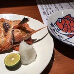 めしの助 - 金目鯛かぶと焼き