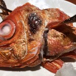 めしの助 - 金目鯛かぶと焼き