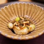 恵比寿 くろいわ - 鱧の飯蒸し