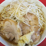 ラーメン二郎 - ラーメン小＋ニンニク多め