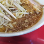 ラーメン二郎 - スープ