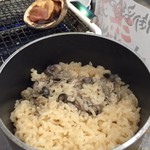 浜焼きセンター カキ小屋 - ご飯