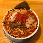 麺屋らいぞう - 魚辛魚介ソバ大¥900