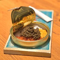 焼肉 うしみつ 恵比寿本店 - 口福の極み〜缶詰ユッケ〜