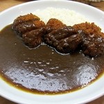 カレー　や - ヘレカツカレー800円＋2辛50円で850円