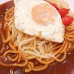 spaghetti in PASSO - 目玉焼きスペシャル