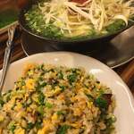 林家 - ネギラーメン&半チャーハン