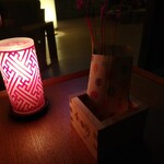 金乃竹 塔ノ澤 - テラスで線香花火