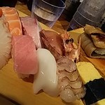 魚路 - 特上にぎりセット