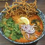 タイジンジャー - カオソーイ　見た目が鮮やか