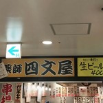 串揚げの四文屋 - 看板