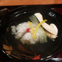 御料理 古川 - 鱧と松茸