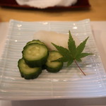 季節料理 よし野 - 漬物